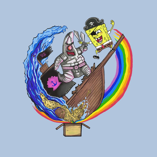 Robot-Pirate Island